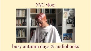 NYC vlog: busy days & audiobooks
A hodgepodge vlog in which I listen to audiobooks. Also: autumnal NYC is gorgeous, and I try to keep my head above the water juggling schoolwork and a lot of gigs.
Books:
Lucy by Jamaica Kincaid (1990)
The Argonauts by Maggie Nelson (2015)
Parallel Movement of the Hands: Five Unfinished Longer Works by John Asbery (2022)
A Small Place by Jamaica Kincaid (1988)
People:
@linenlibrarian
@ren.ee_m
@benjaminjournal
@rebeccaeatsbooks
@jameskatie
@TheBarandtheBookcase
@AnaWallaceJohnson
@CJReads
@alsopato
Socials:
Insta (@sdelphis): https://www.instagram.com/sdelphis/?hl=en
StoryGraph: @sdelphis
Substack: https://sophiedelphis.substack.com NYC vlog: busy days & audiobooks
