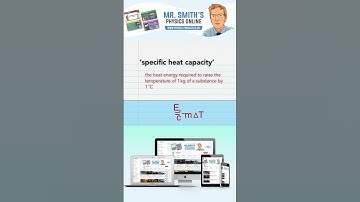 National 5 Physics definitions - specific heat capacity