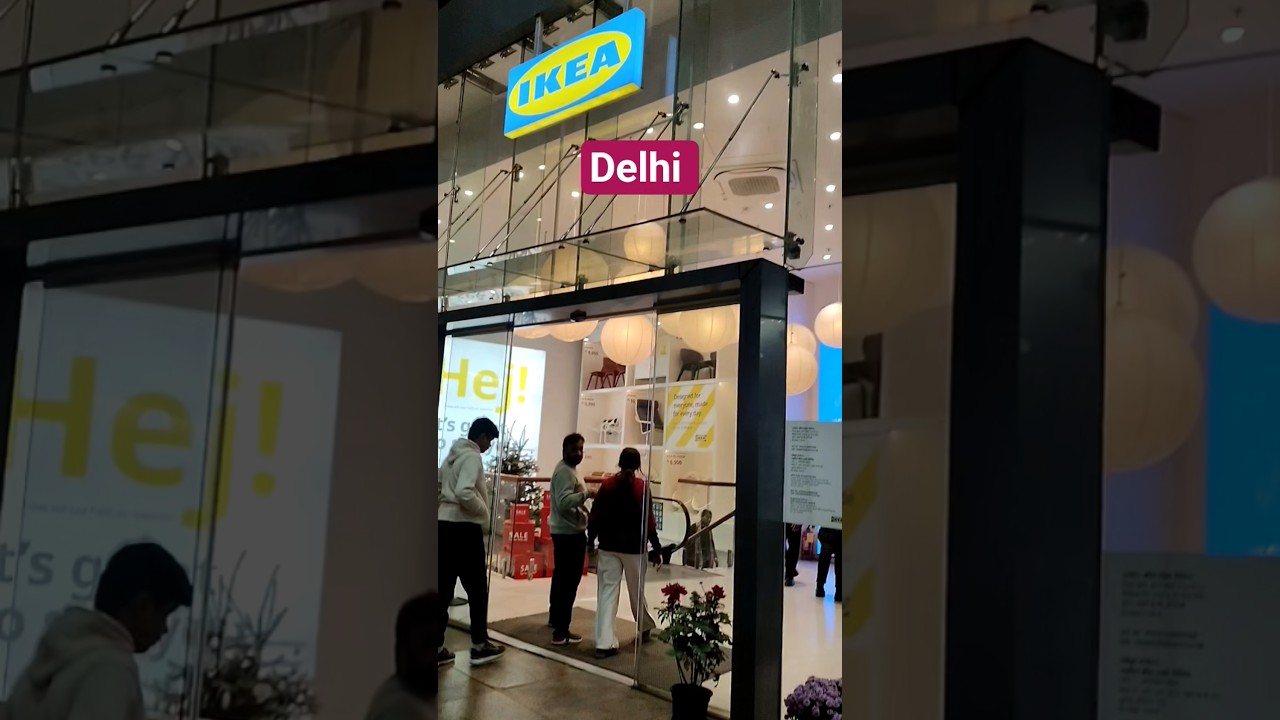 delhi me khula ikea store view... 
