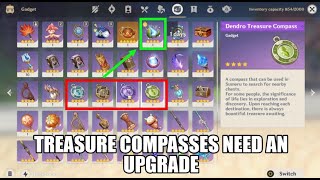 Genshin, Dendro Treasure Compass Location & How To Get