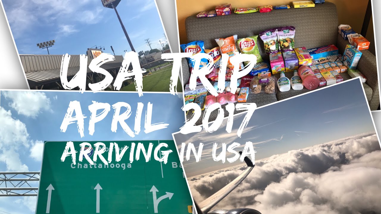USA Vlog Series - Nashville/Dollywood - April 2017 - Travel Day Part 2 - Arriving in Chattanooga