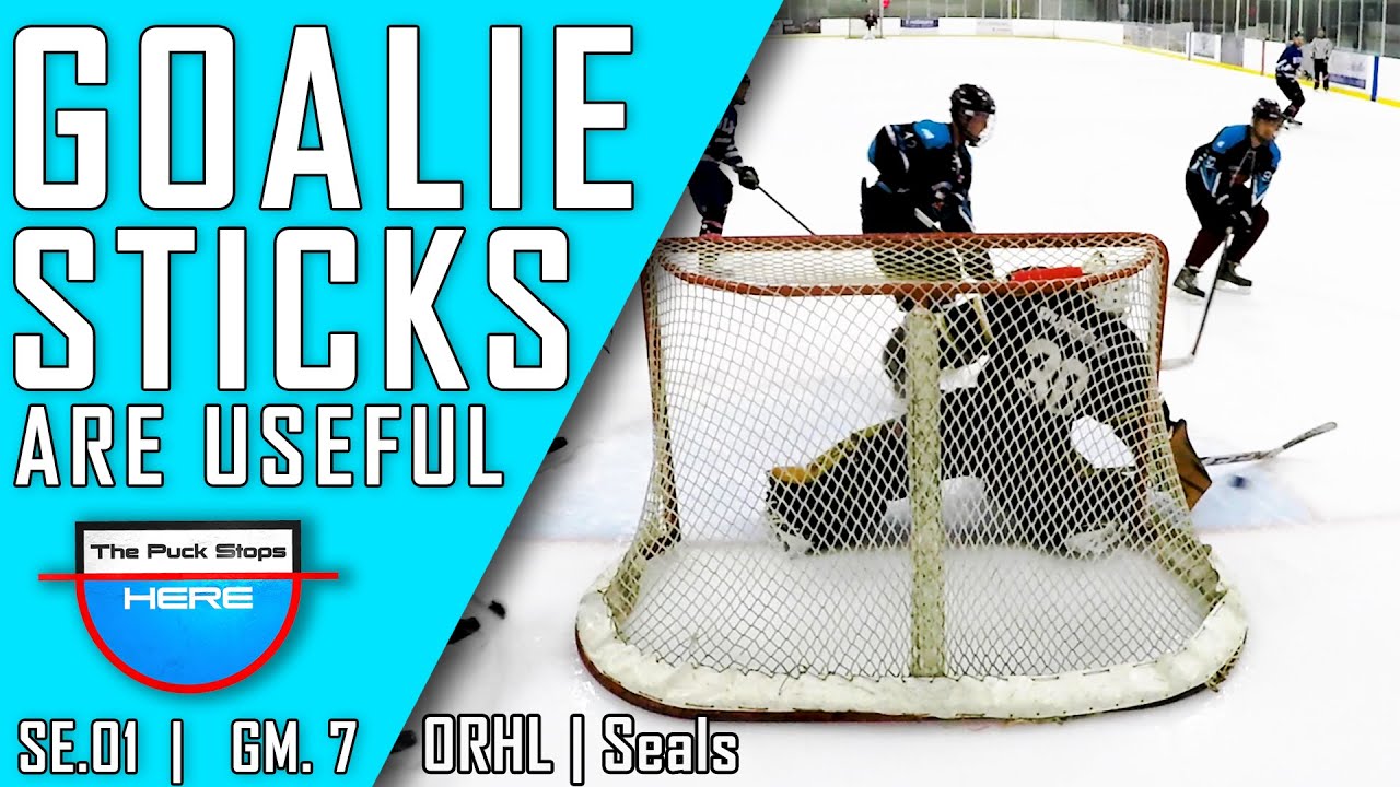 Why Goalie Sticks Are Still Useful GoPro Hockey Goalie [HD] GAME 07