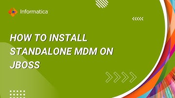 How to Install Standalone MDM on JBoss