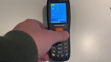 Datalogic Memor X3 exit DDU application lock