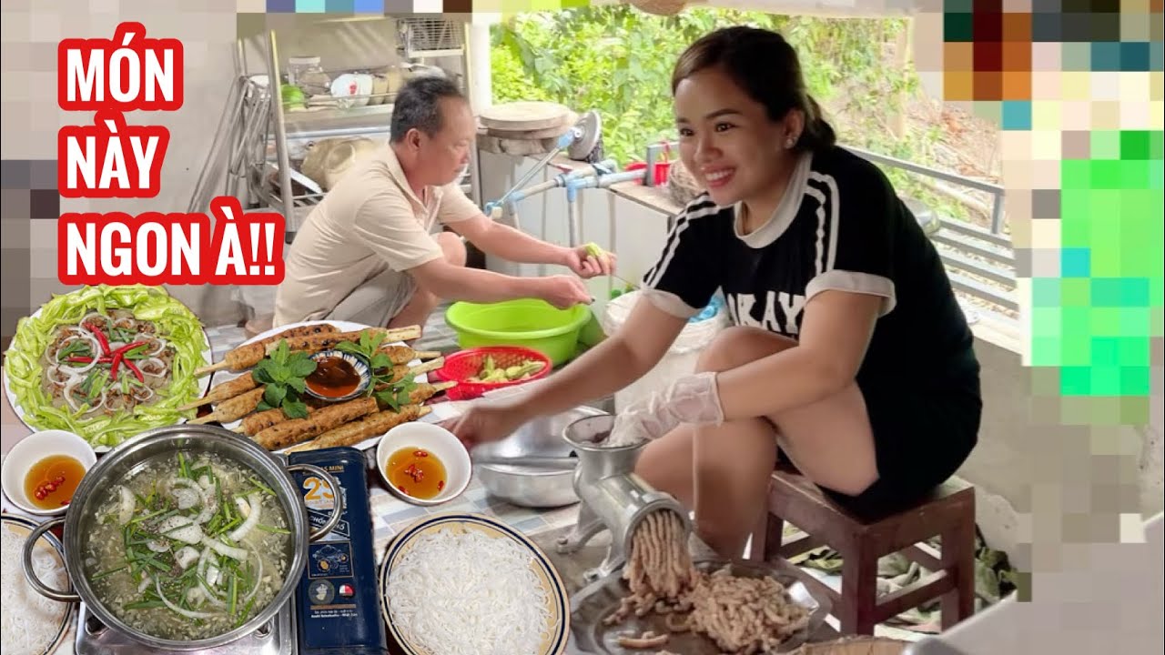Ngon Rụng Rời Với Món CÀ REM CHẢ CÁ & LẨU CHẢ CÁ KHỔ QUA • Đãi Hết Anh ...