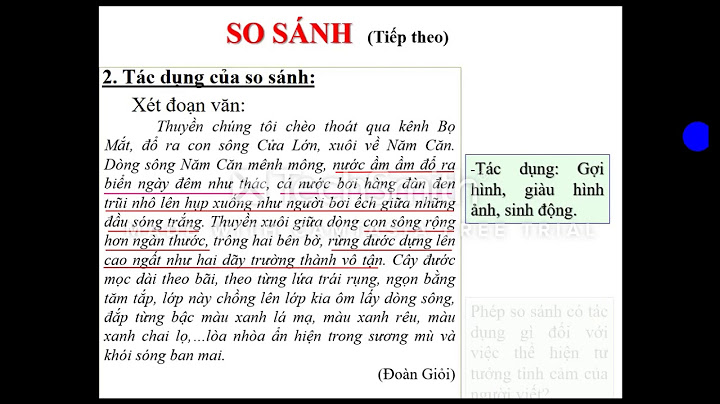 Soạn văn 6 bài so sánh tiếp theo ngắn nhất