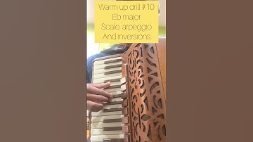 Warm up drill in Eb major
