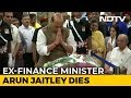 BJP Leaders Mourn Former Union Minister Arun Jaitley's Death
