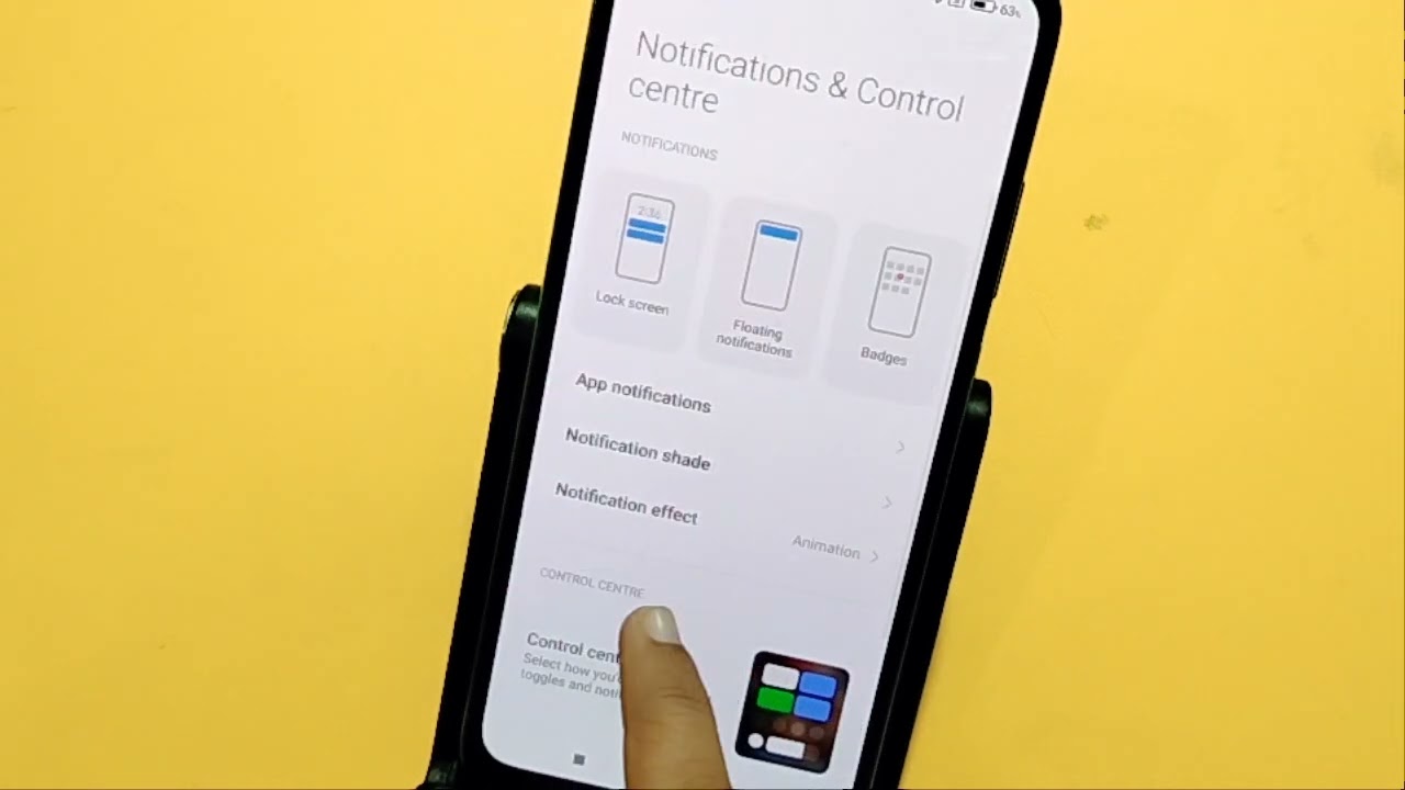 Poco M2 battery percentage setting | how to on battery percentage | show battery percentage