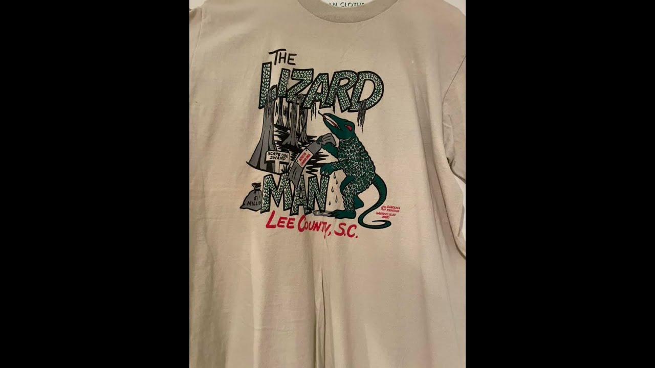 The Lizard Man Of Scape Ore Swamp In South Carolina