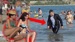 Crazy boy at sea PRANK - 🔥BEST COMPILATION🔥 - AWESOME REACTIONS😅