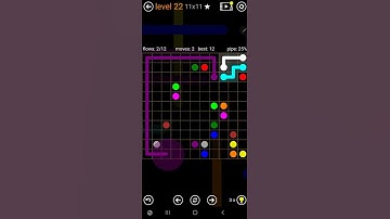 How To Solve Flow Free Jumbo Pack Level 22 11x11 Hard Board Walk Through Solution Walkthrough