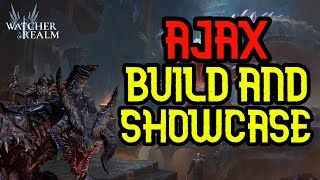 Ajax Build And Showcase Amazing Hero - Watcher of Realms