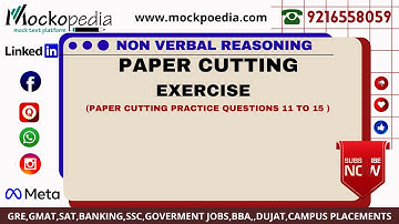 PAPER CUTTING PRACTICE Q11 to 15 : MockoPedia