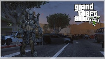 GTA 5 MODS - PREDATOR MOD! (GTA 5 MODS)