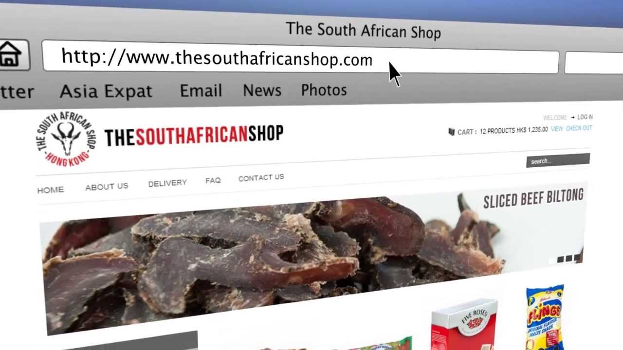 Online Payments via Paypal - The South African Shop