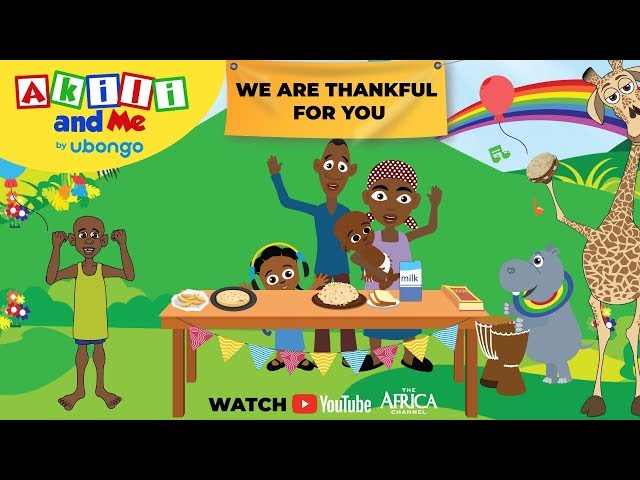 Akili's Thanksgiving Special! | Please, Thank you and Sorry |  | Cartoons from Africa