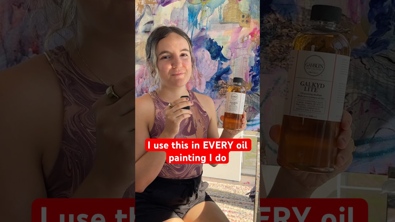 I use this in EVERY oil painting 