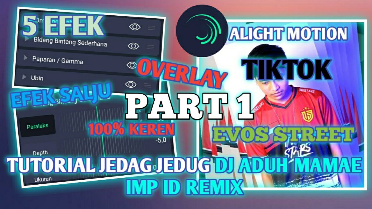 TUTORIAL EDIT JEDAG JEDUG DJ ADUH MAMAE IMP ID REMIX ft RWJ TIKTOK DI