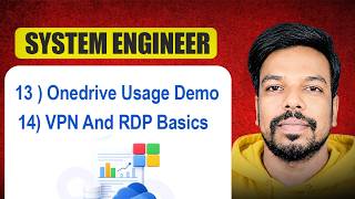 System Engineer Course in Tamil | OneDrive Usage Demo & VPN, RDP Basics | VEP Infotech screenshot 4