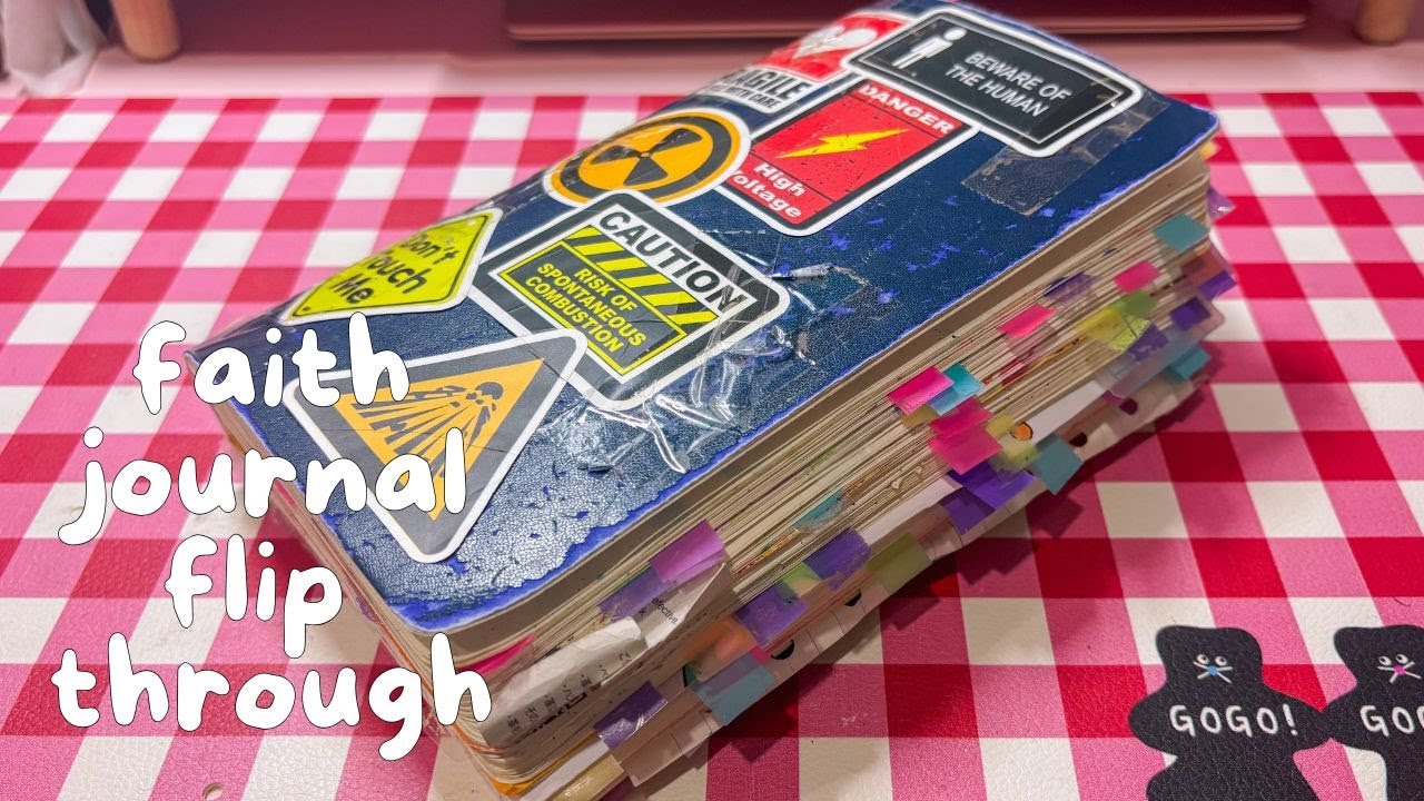 faith journal flip through // backlog of answered prayers