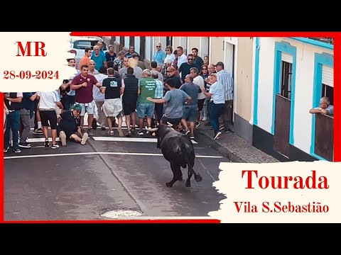 Tourada à corda na Vila de São Sebastião, São Sebastião, 28 de setembro de 2024