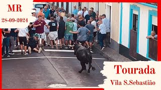 Tourada à corda in Vila de São Sebastião, São Sebastião, 28 September 2024