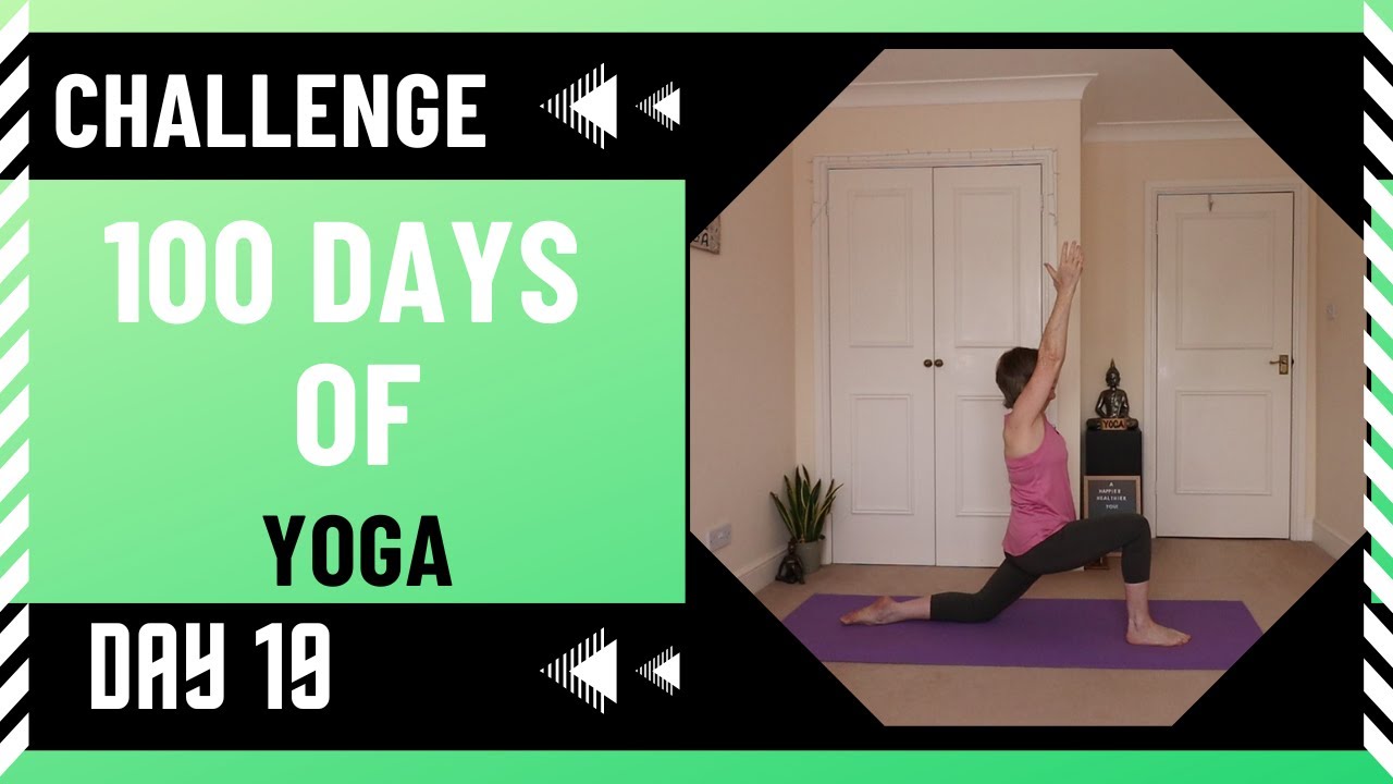 100 DAYS OF YOGA CHALLENGE | DAY 19 - YouTube