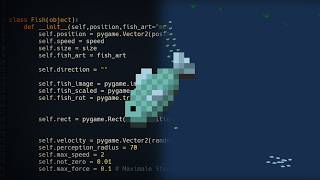 Simulating A Fish Swarm