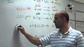 Calculating Enthalpy and Entropy May 31st video 1