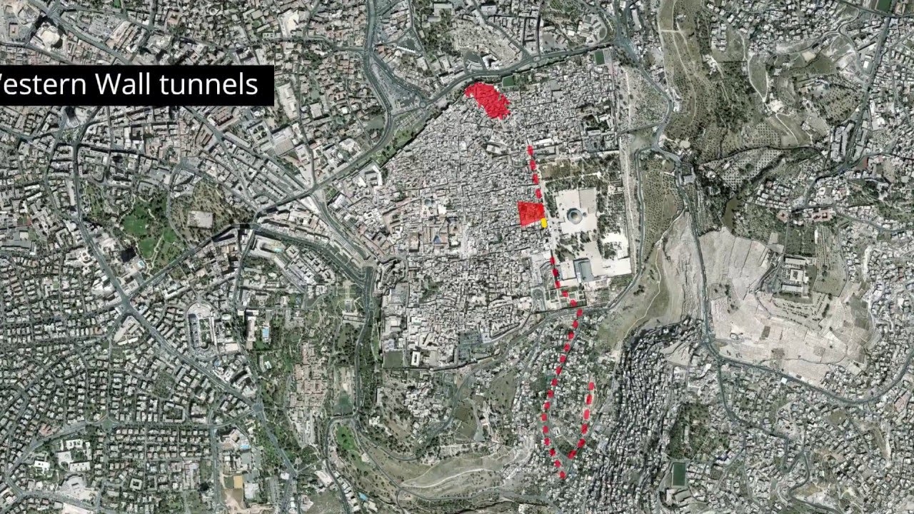 Western Wall tunnels YouTube