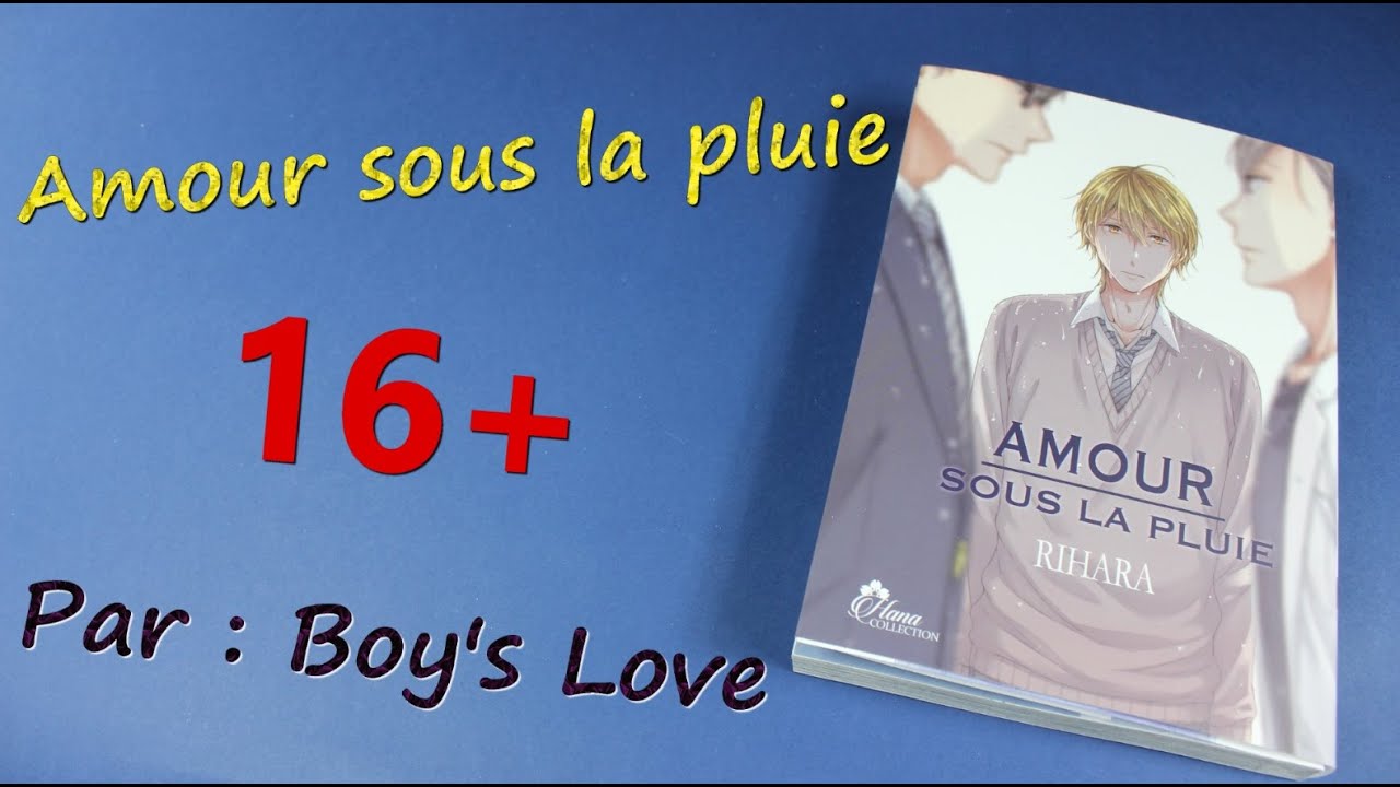 [Critique manga] amour sous la pluie (yaoi//éditions boy's love) - YouTube