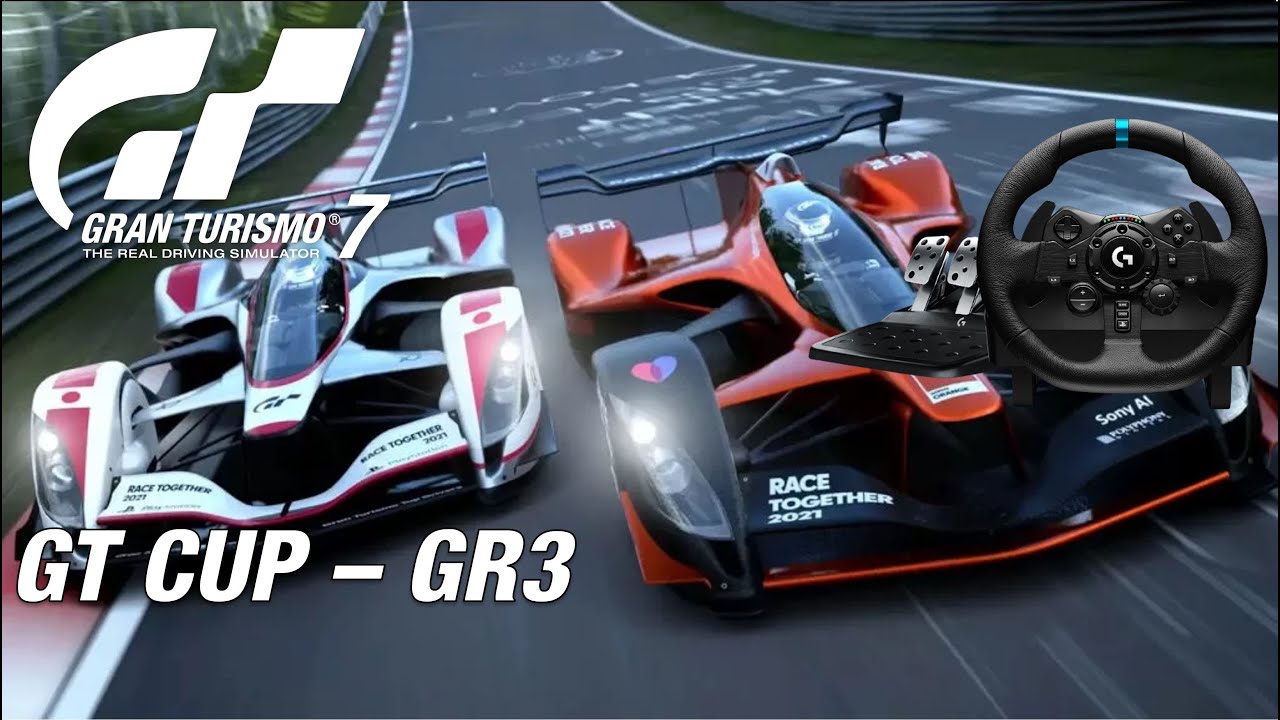 Gran Turismo 7 Gtcup Gr4 Com Volante Logitech G923 Ps5 Ao Vivo