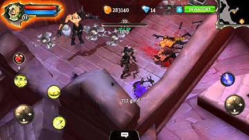 Dungeon Hunter 4 Android Gameplay Part 23 The Wasteland