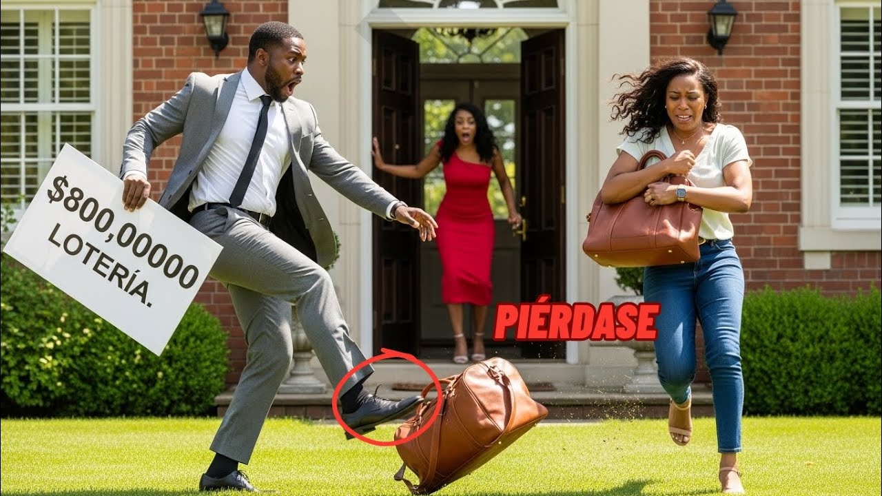 Mi Esposo Ganó $800 Millones y Me Echó — No Sabía Que el Boleto Era Mío