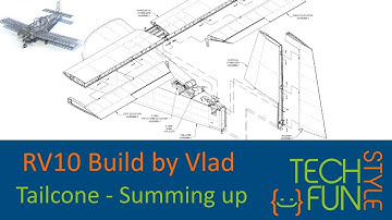 RV-10 - Tailcone assembly. Summing up!