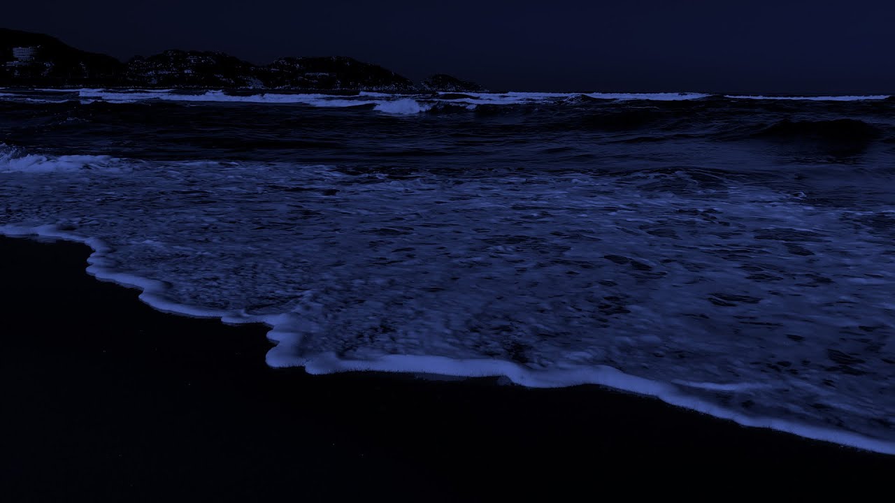 Ocean Night Breeze 🌊 Gentle Waves to Ease Your Mind