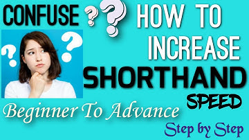 Shorthand speed increase rules for beginner to Advance Steno tips & Tricks to improve Steno Speed