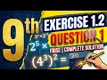 9th math federal board 1.2 radical indices