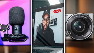 Everything You Need For Live Streaming (Webcam, Software, Adapters, Mics, & more) screenshot 1