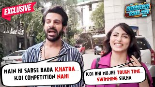 Niyati Fatnani Karanveer Mehra TEAMS Up For KKK14? Most FUN Interview On ' KHATRA' EXCLUSIVE