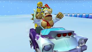 White Donkey Kong in Mario Kart Double Dash! (Custom Cup 23)