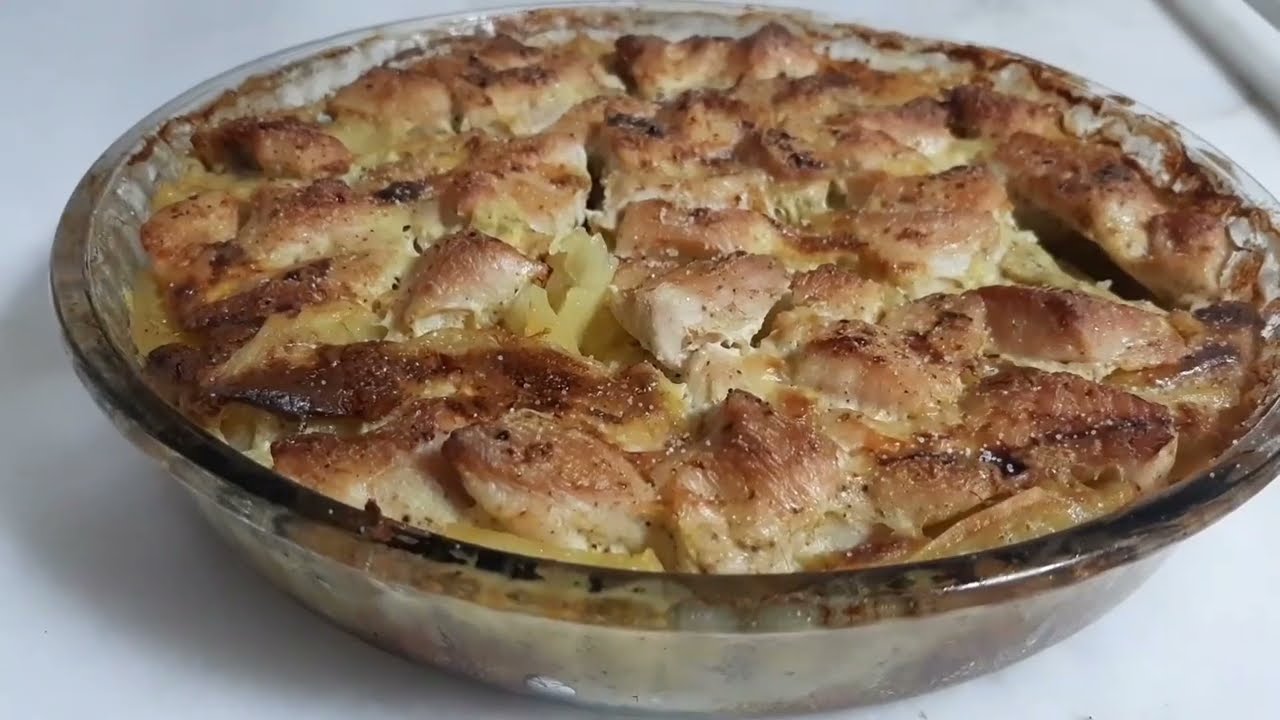 Pıratik ve lezzetli kremalı tavuk tarifi???? Pıratik ve lezzetli kremalı tavuk tarifi????