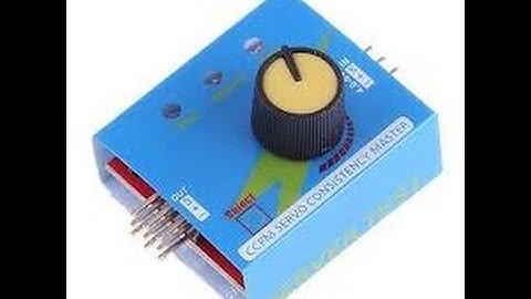 Servo Testing with Arduino
