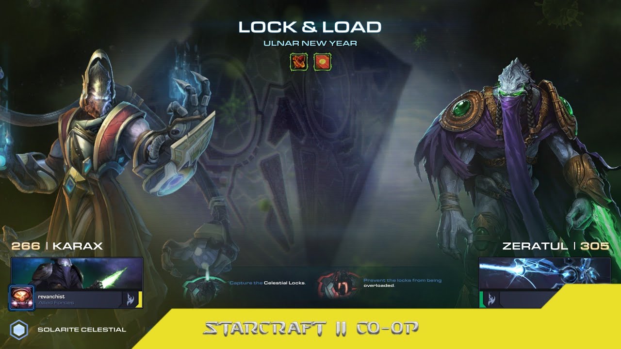 Ulnar New Year (Karax P3) - StarCraft II Co-op Mutation (Brutal)