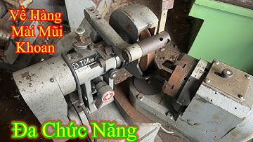 Clip 982 | Máy mài mũi khoan Toa kika 50M | tự động lấn đá | toa kika 50m