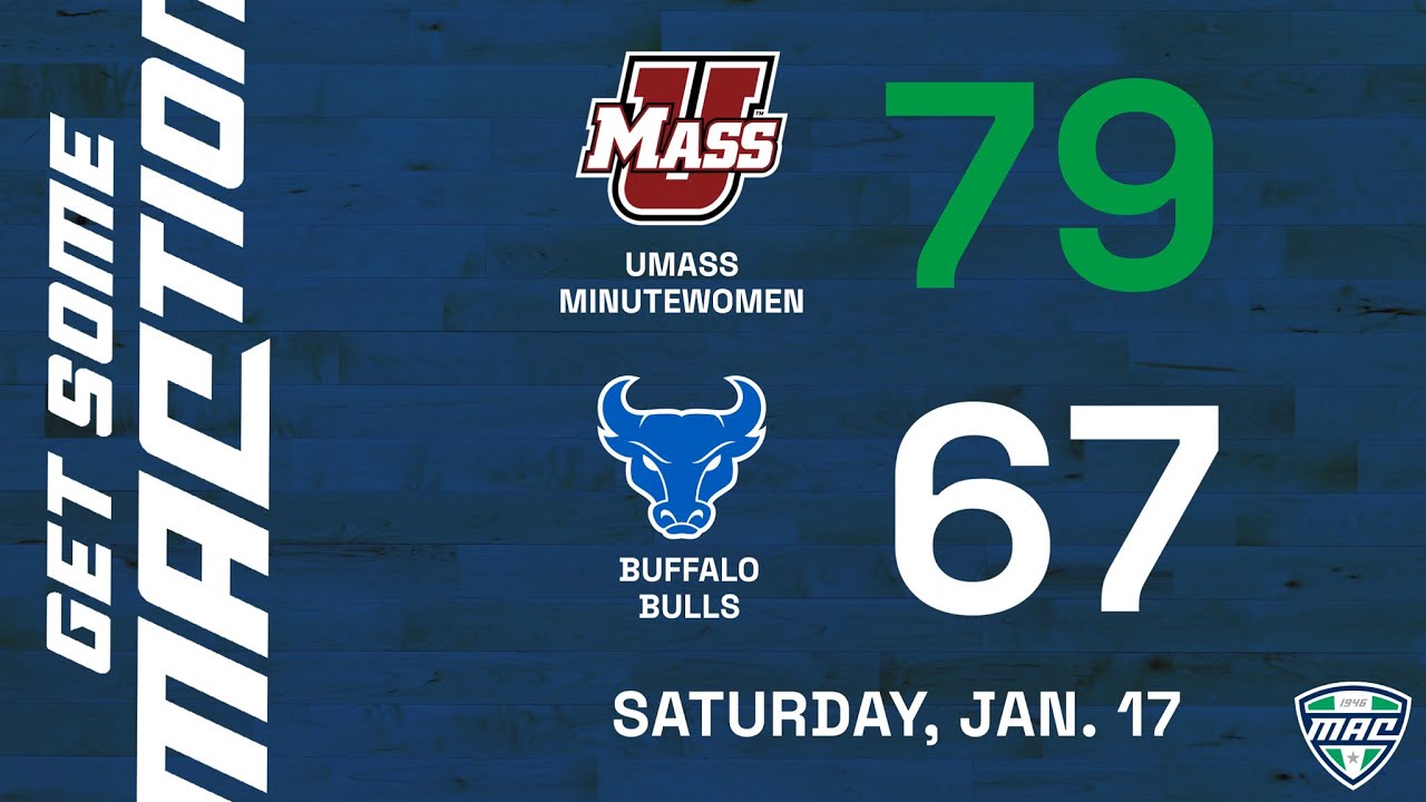 WBB Condensed Game: UMass 79, Buffalo 67