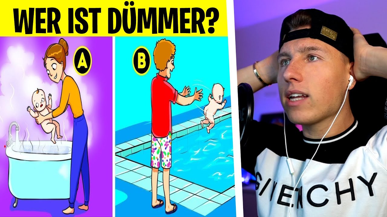 WER IST DÜMMER? (armes Baby)
