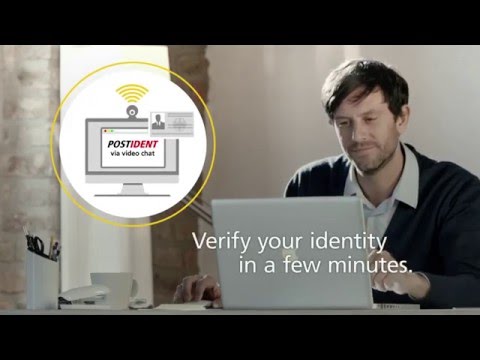 POSTIDENT via video chat – identify yourself online! | Deutsche Post