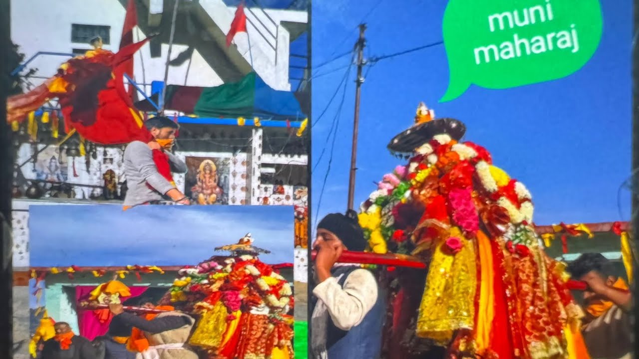 Aaj muni maharajji ke sath#lifestyle vlog||@Deepakkandarivlogs1 @NamastePahad 